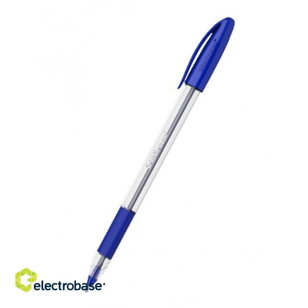 Шариковая ручка ErichKrause U-109 Classic Stick&Grip, 1мм, синяя фото 1