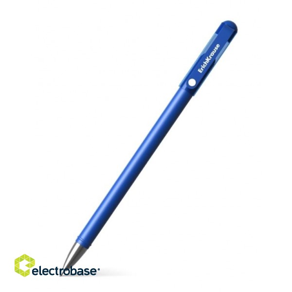 Гелевая ручка ErichKrause G-Soft, 0.38 мм, синяя фото 1