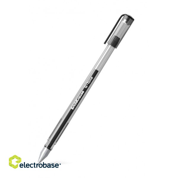 Gēla pildspalva ErichKrause G-TONE, 0.5mm, melna image 1