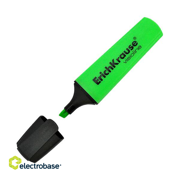 Текстовой маркер ErichKrause VISIOLINE V12, 0.6-5.2мм, зеленый