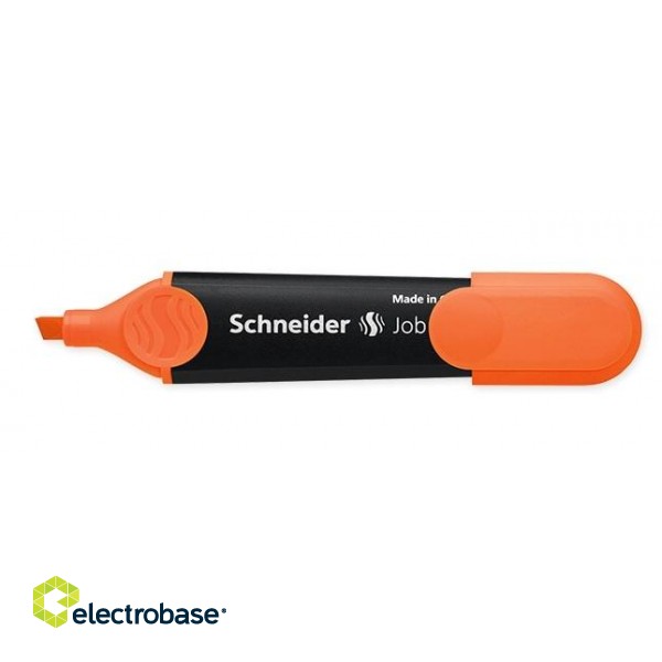 Текстовой маркер Schneider Job, 1-5мм, оранжевый фото 2