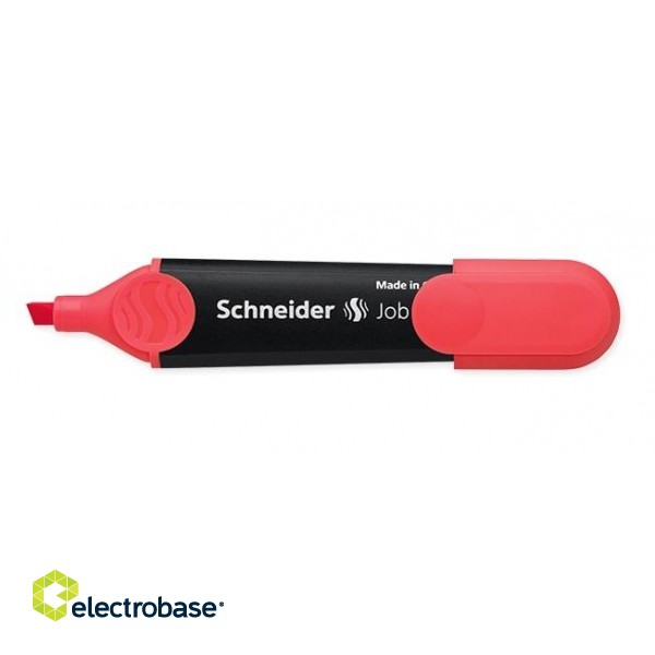 Текстовой маркер Schneider Job, 1-5мм, красный фото 2