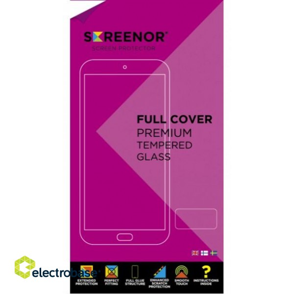 SCREENOR TEMPERED IPHONE 12 / 12 PRO NEW FULL COVER