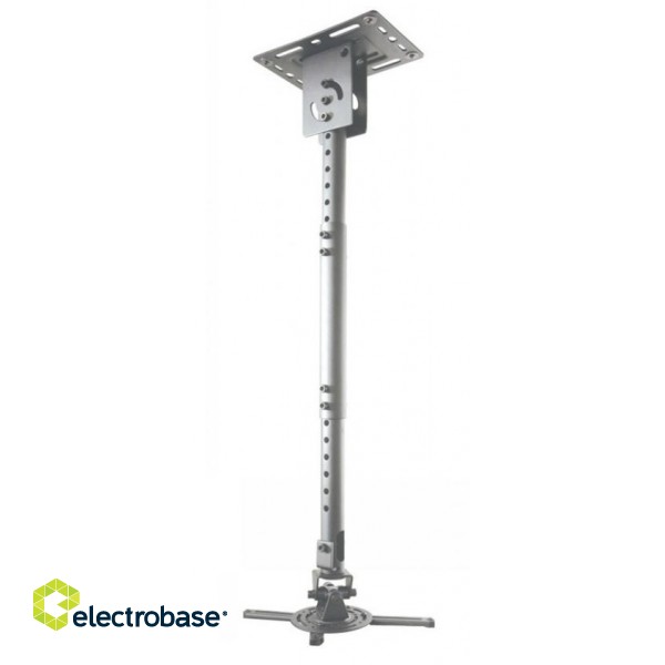 NEWSTAR PROJECTOR CEILING MOUNT (HEIGHT: 58-83 CM) 15 KG SILVER