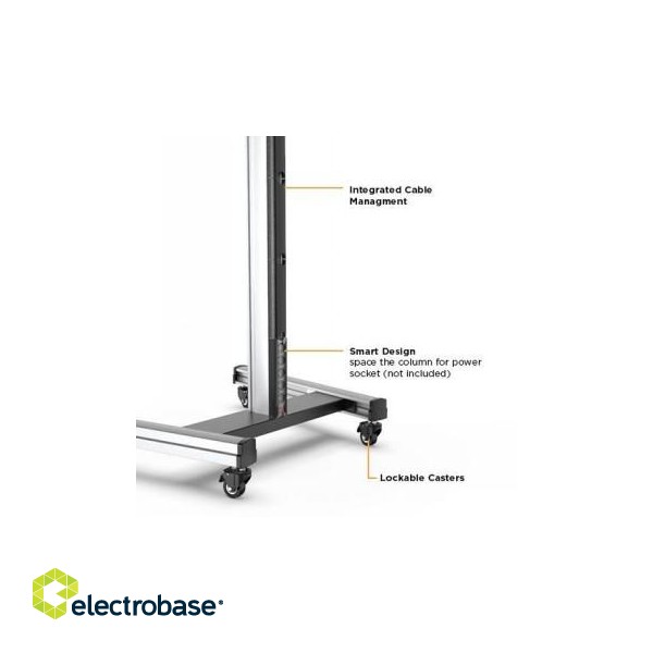 LH-GROUP COUNTERWEIGHT STAND ON WHEELS FOR 40-62KG MONITORS image 3