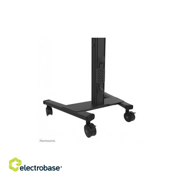 NEOMOUNTS BY NEWSTAR SELECT MOBILE DISPLAY FLOOR STAND (32-75") 10 CM. WHEELS BLACK image 6