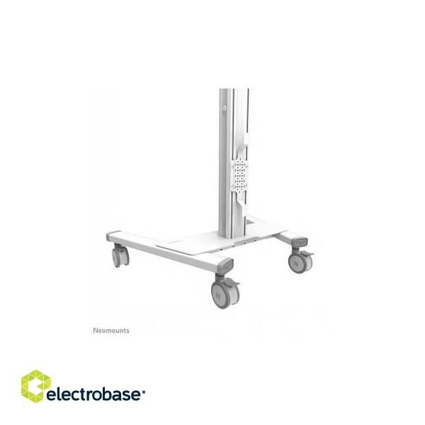 NEOMOUNTS BY NEWSTAR SELECT MOBILE DISPLAY FLOOR STAND (32-75") 10 CM. WHEELS WHITE фото 7