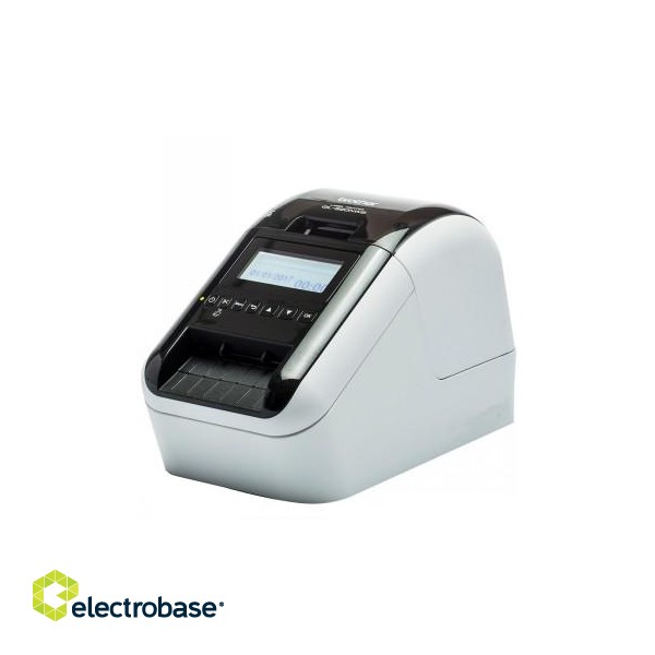 BROTHER QL-820NWBC LABEL PRINTER, WI-FI, ETHERNET, BLUETOOTH, AIRPRINT AND LCD DISPLAY paveikslėlis 2