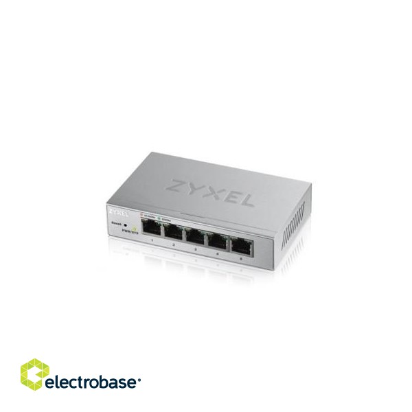 ZYXEL GS1200-5, 5 PORT GIGABIT  WEBMANAGED SWITCH