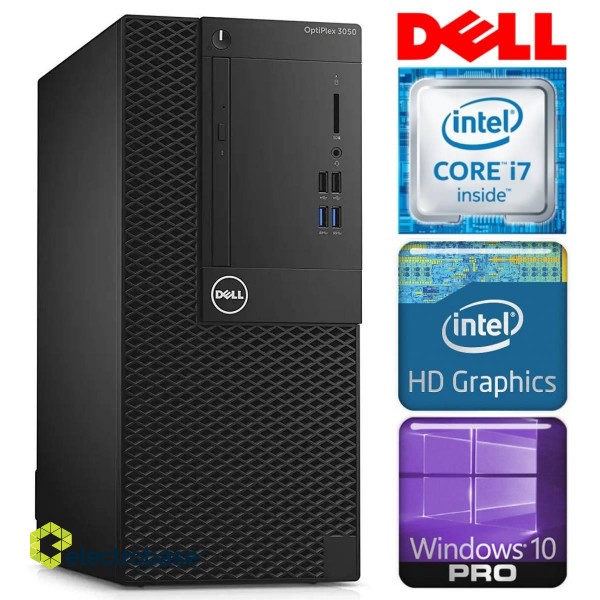 DELL 3050 Tower i7-7700 32GB 128SSD M.2 NVME WIN10Pro