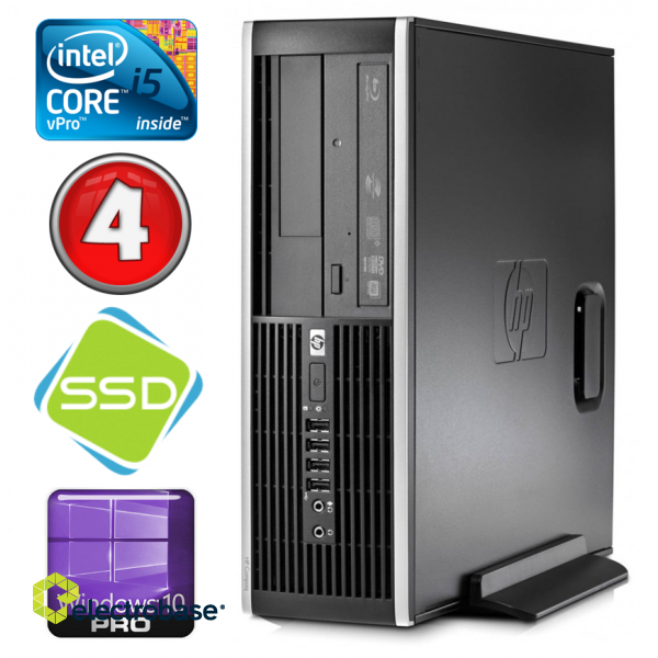 HP 8100 Elite SFF i5-650 4GB 120SSD DVD WIN10Pro image 1