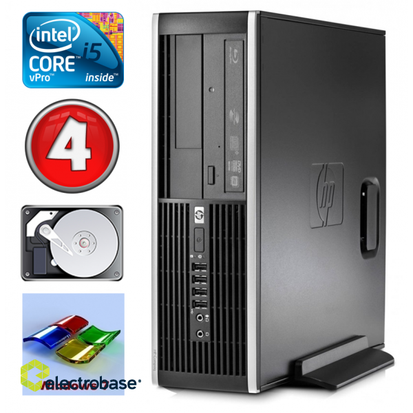 HP 8100 Elite SFF i5-650 4GB 250GB DVD WIN7Pro paveikslėlis 1