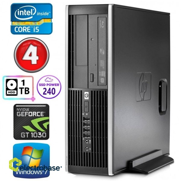 HP 8100 Elite SFF i5-750 4GB 240SSD+1TB GT1030 2GB DVD WIN7Pro фото 1