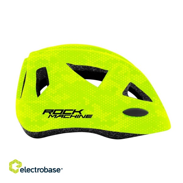 Защитный шлем Rock Machine Racer Green S/M (52-56 см)