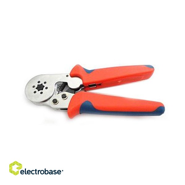 Self-adjusting crimping plier