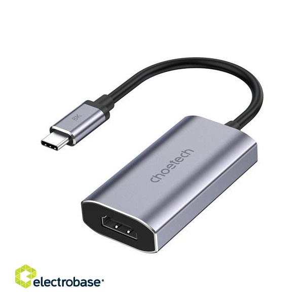 Adapter CHOETECH USB-C - Mini DisPlay Port, 4K, 3830x2160, 60Hz, 15cm