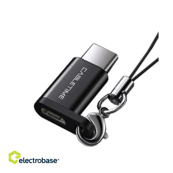 OTG adapteris USB Type-C (M) - micro USB (F)