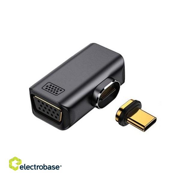 Magnetic USB Type-C - VGA Adapter, 1080P, 60Hz