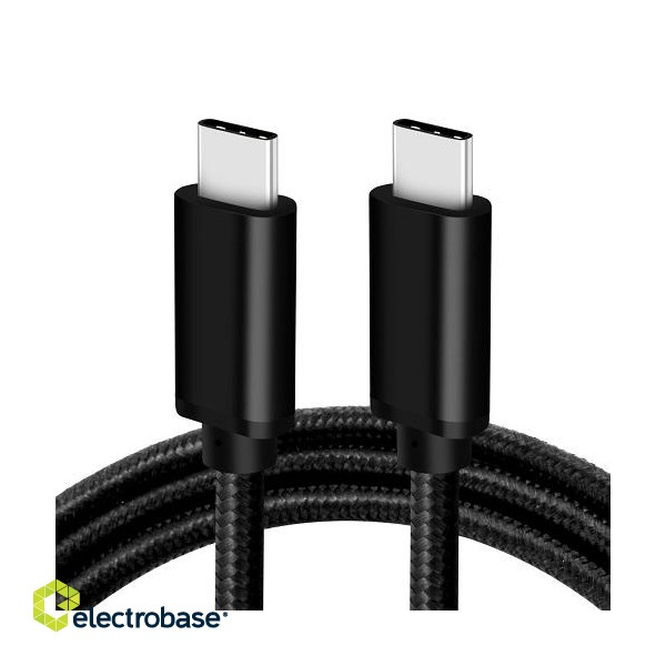 Cable USB-C - USB-C, PD240W (black, 3m)
