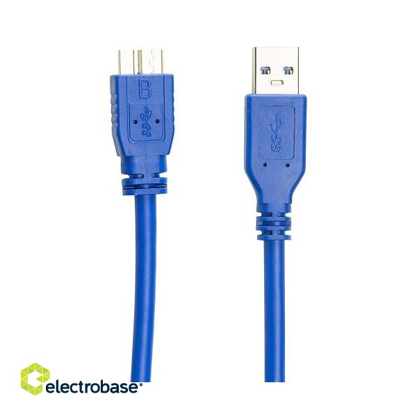 Cable USB 3.0 Type-A– Micro USB, 0.5m