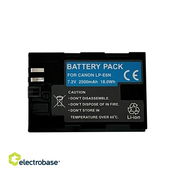 CANON LP-E6N Battery, 2400mAh