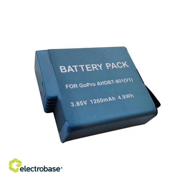 GoPro AHDBT-801 Battery, 1260mAh