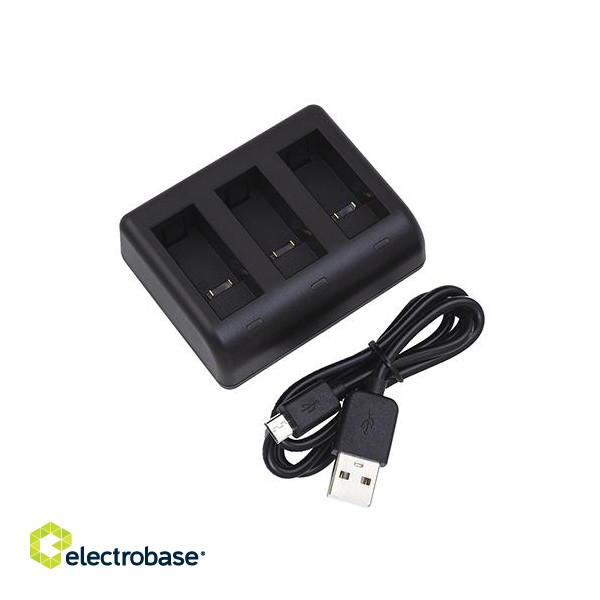 Charger GoPro AHDBT901, Triple