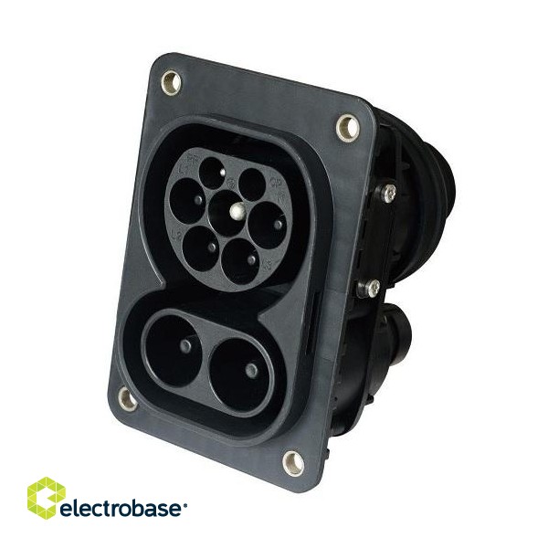 Electric car socket Duosida CCS 2 (Male), 200A, 32A, 3-phase