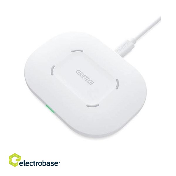 Fast Wireless Charging Pad CHOETECH, 15W, white