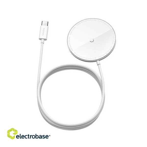 Magnetic Wireless Charger BASEUS, 15W, MagSafe