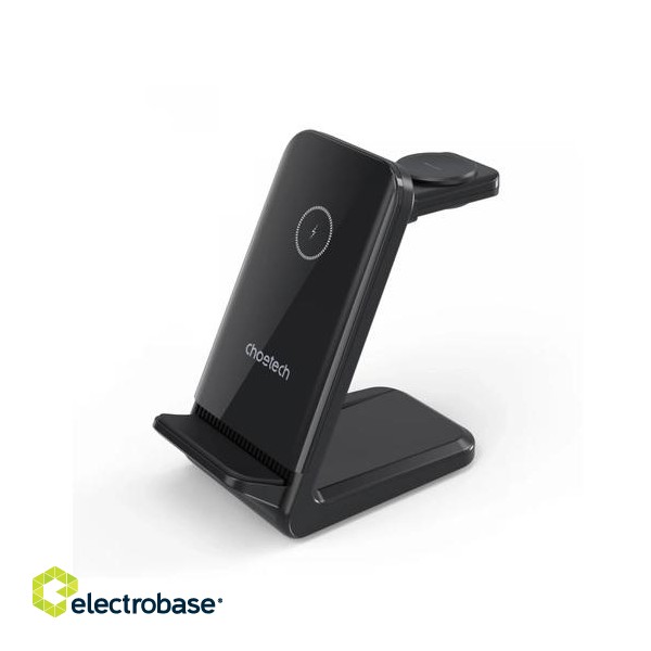 Wireless Charging Stand CHOETECH, 15W, 3-in-1