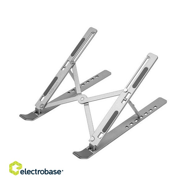 Foldable Steel Laptop / Tablet Stand HISMART, with 7 Adjustment Positions