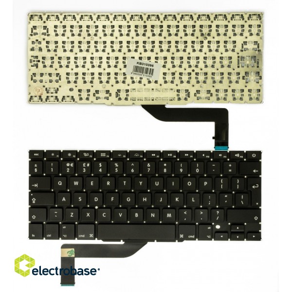 Keyboard APPLE MacBook Pro 15" Retina 1398, UK