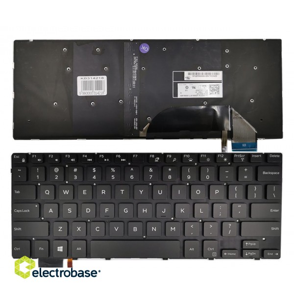 Keyboard DELL Inspiron: 15 7558, 7568, XPS 15 9550, 9560 with backlight