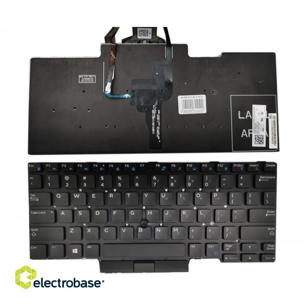 Клавиатуры для ноутбуков DELL Latitude: E5450, E5470, E5480 с подсветкой и трекпоинт