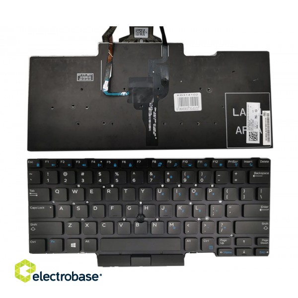 Keyboard DELL Latitude: E5450, E5470, E5480 with backlight and trackpoint