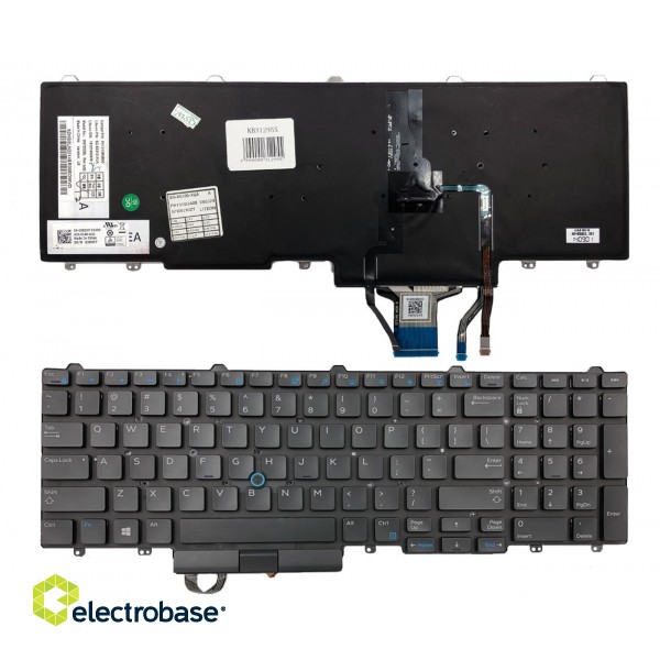 Keyboard Dell: Latitude E5550, 5580 / Precision 15 7510, 3510 / Precision 17 7710