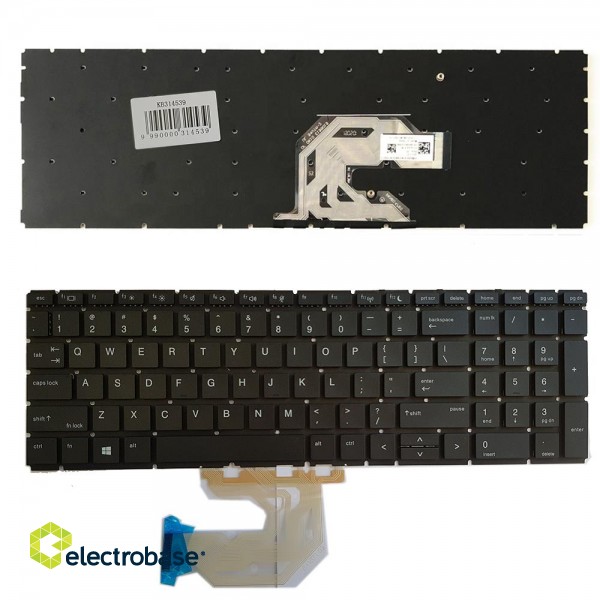 Klaviatūra HP ProBook 450 G6, G7, 455 G6, G7, US