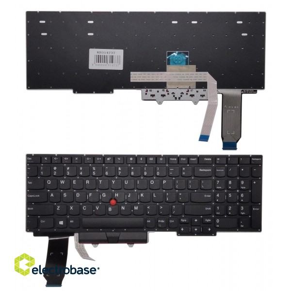 Keyboard LENOVO Thinkpad E15 Gen 2, with trackpoint, US