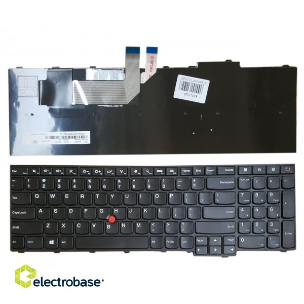 Klaviatūra LENOVO ThinkPad: T540, T540P, W540, E531, E540, L540, KM-105U