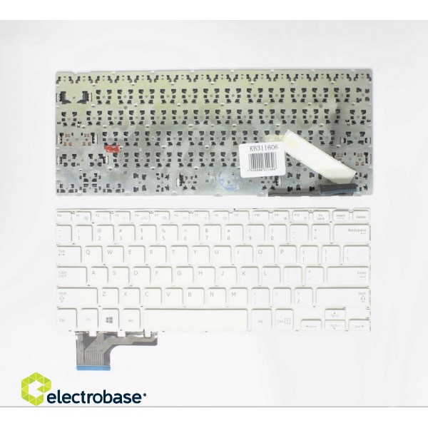 Keyboard SAMSUNG NP905S3G NP910S3G NP915S3G, white