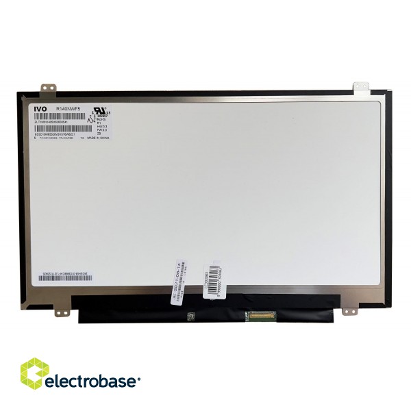 LCD Touch Screen 14", 1920x1080, FHD, LED, SLIM, IPS, matte, 40 pin (right), A+