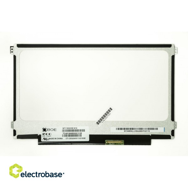 LCD screen 11.6" 1366x768 HD, LED, SLIM, matte, 40pin (right), A+