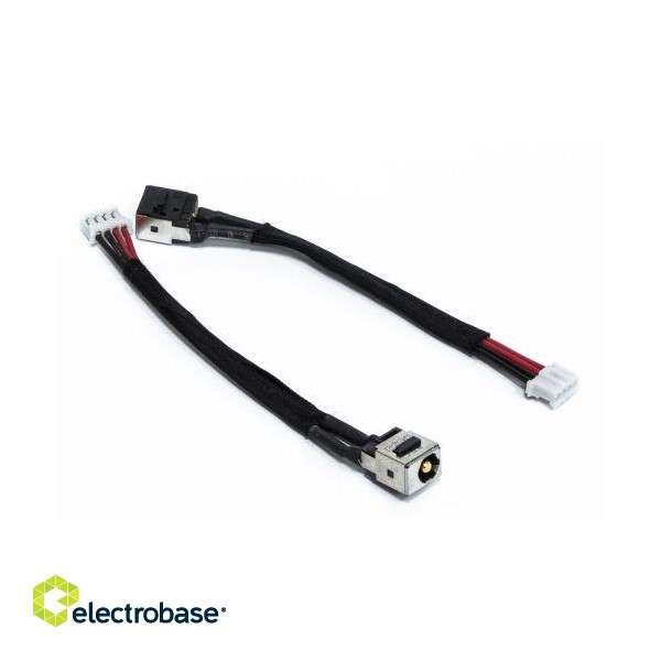 Power jack with cable, LENOVO Ideapad Y450