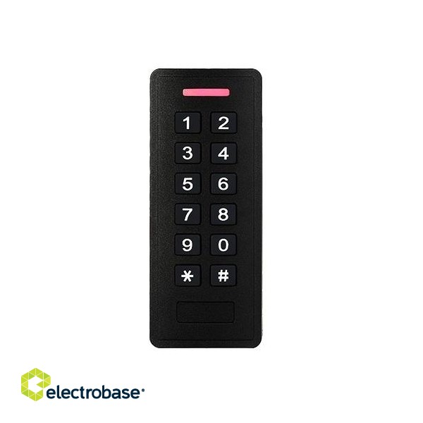 Standalone Access Control with Keypad and Card Reader, K2-MF, EM/Mifare, IP66