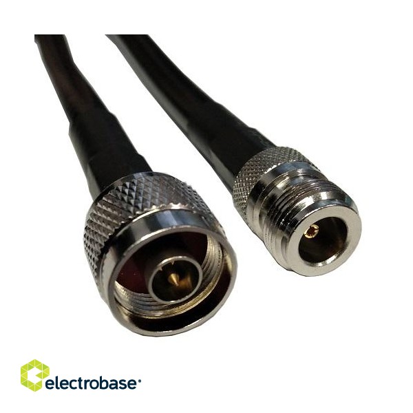 Cable LMR-400, 1m, N-male to N-female