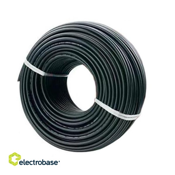 Solar PV Cable 6mm, 100m,  Black