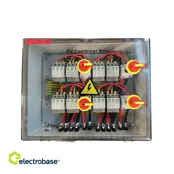 PV Combiner Box, DC 8in-8out, IP66