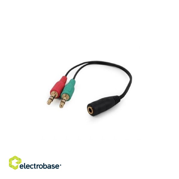CABLE AUDIO 3.5MM SOCKET TO/2X3.5MM PLUG CCA-418 GEMBIRD