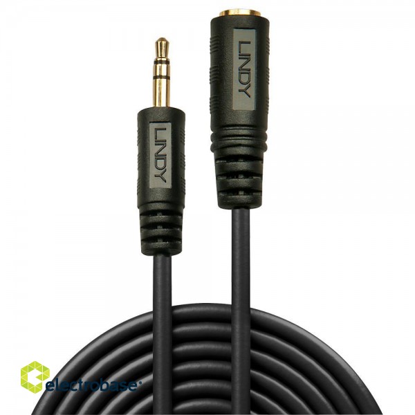 CABLE AUDIO EXTENSION 3.5MM 3M/35653 LINDY image 2